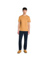 Polo US Chest Logo Short Sleeve Tee Hombre Wheat Boot