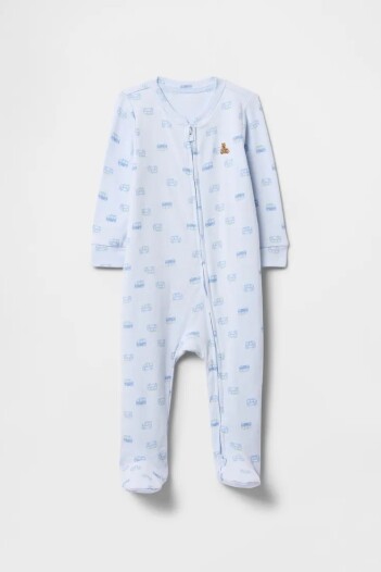 Pijama Gráfico Bebé Azul