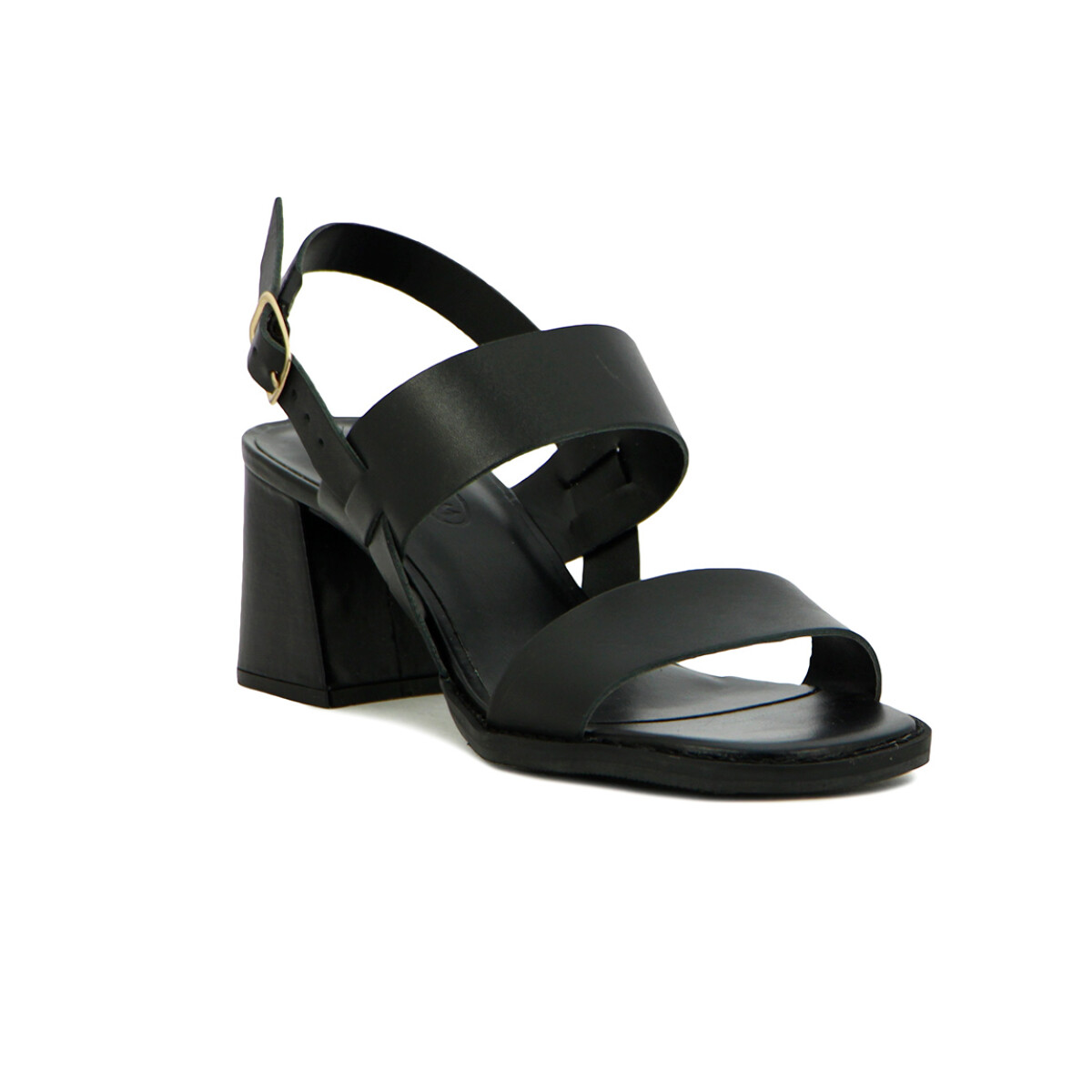 Sandalias Mujer Darkness Cuero - Negro 