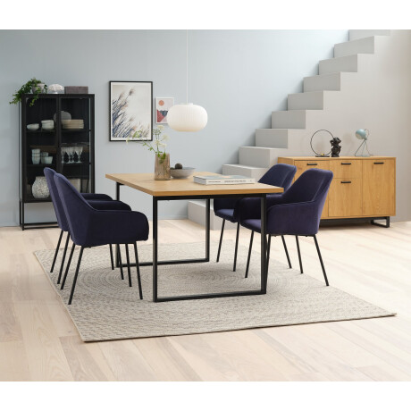 Mesa De Comedor Aabenraa 90X160 Color Roble
