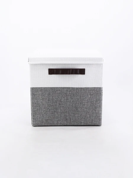 CAJA ORGANIZADORA CON TAPA GRIS