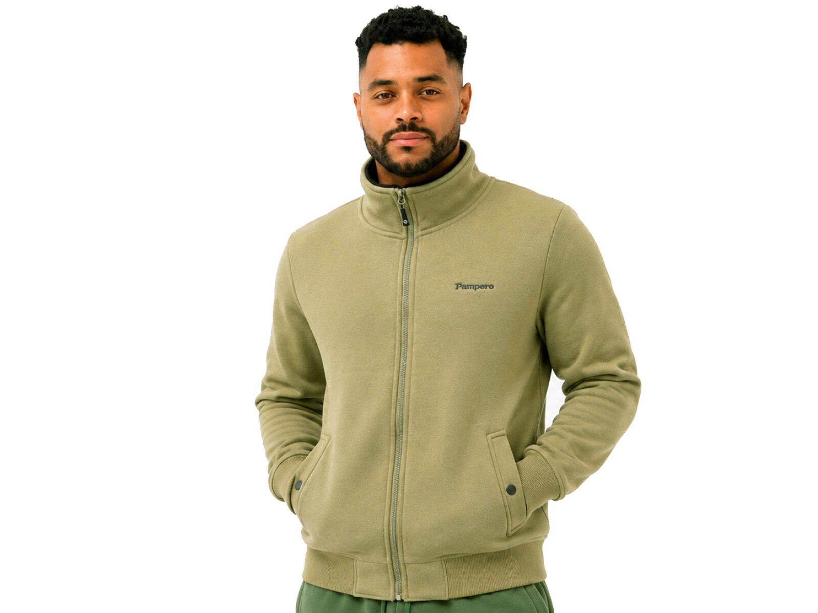 CAMPERA FELPA CLÁSICA - Verde 