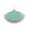 TUTU 30 cm Verde Agua