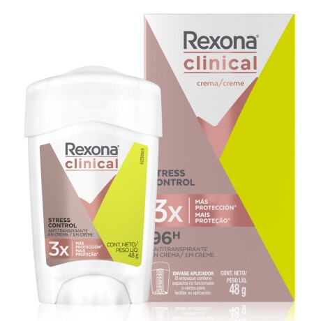 Rexona Desodorante Crema Clinical Stress Control Rexona Desodorante Crema Clinical Stress Control