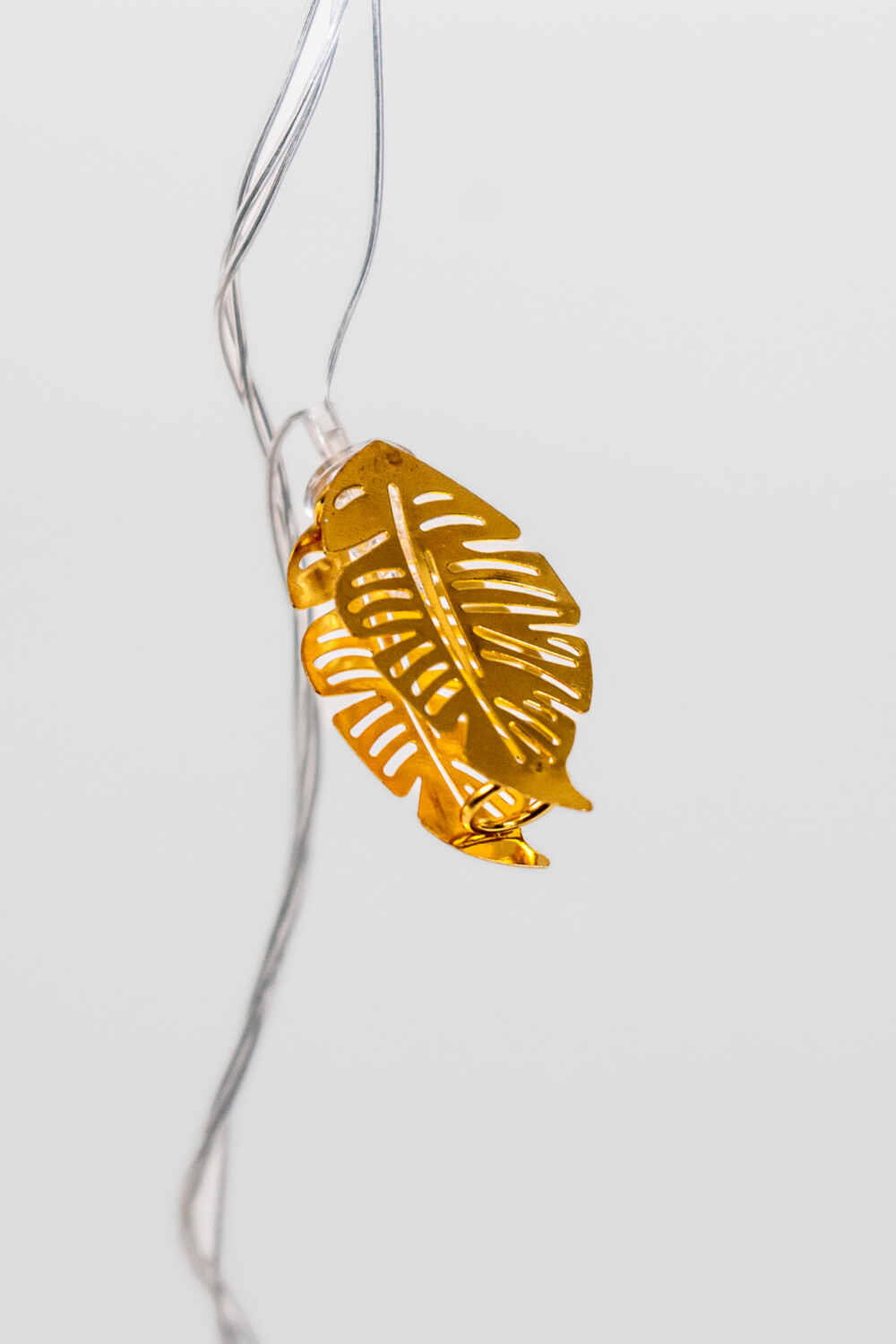 Luces Guia 20luces Hoja, 3.5m, Luz Calida Dorado