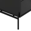 Mesa de Luz Jasper Negro Mate
