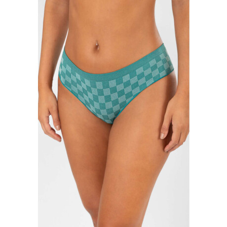 Culotte sacks every day sin costuras Verde petroleo