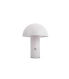 Lámpara de Mesa y Escritorio con Luz Led Tipo Hongo Champiñón Blanco