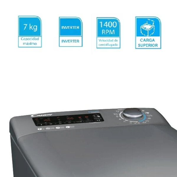 Lavarropa Inverter Candy 47tmre/1-s 7 Kg OLT LAVARROPAS CANDY CSTG 47TMRE A24