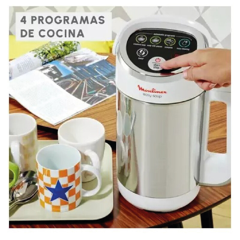 Sopera Easy Soup Moulinex XXL digital de acero Sopera Easy Soup Moulinex XXL digital de acero