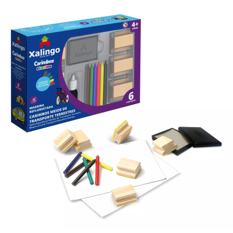 Sellos De Vehículos X6, Con Crayolas Sellos De Vehículos X6, Con Crayolas