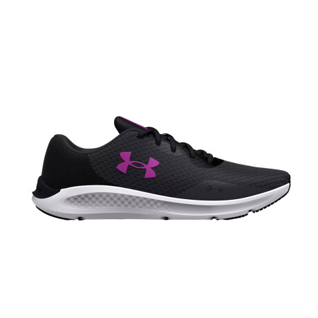 UNDER ARMOUR CHARGED PURSUIT 3 Black/Lavander/White
