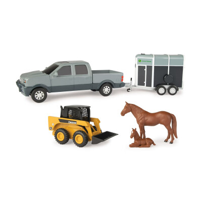 John Deere Remolque Para Ganado John Deere Pickup Gris