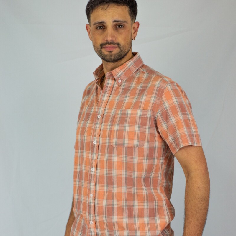 Camisa a cuadros Hilton Red