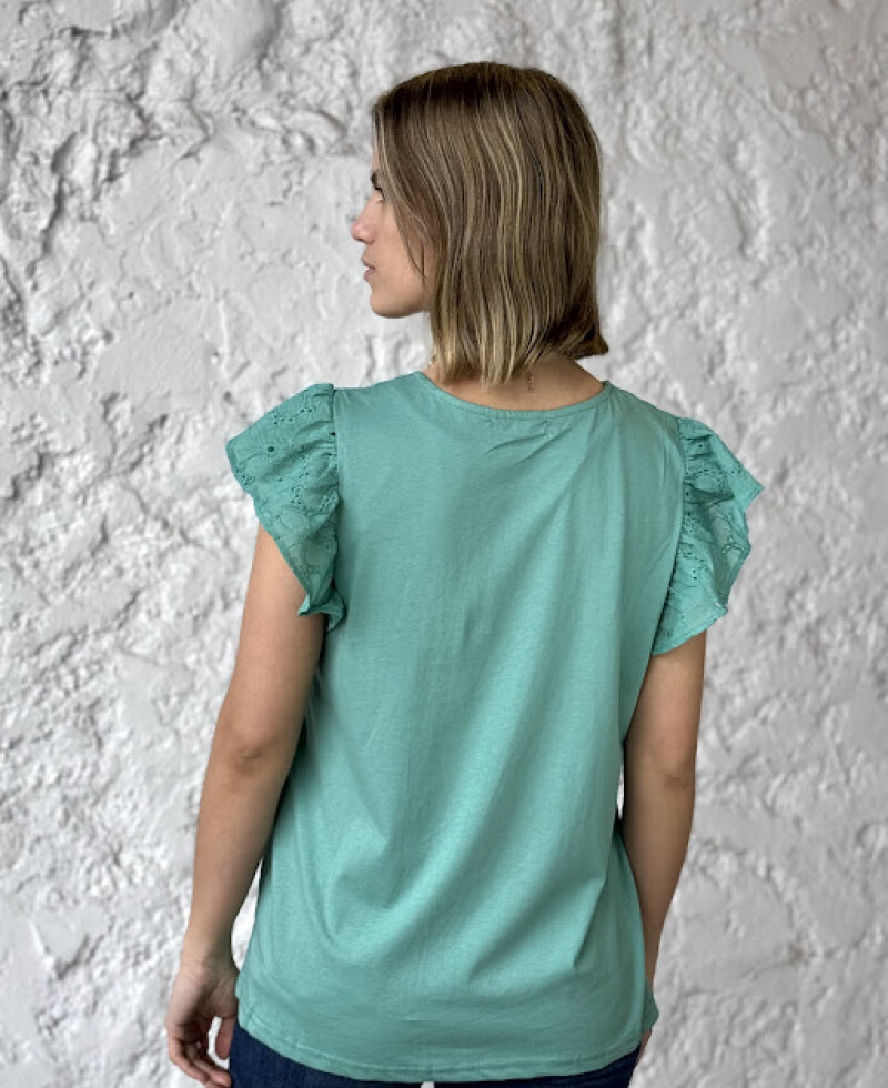 Blusa Ainhoa verde