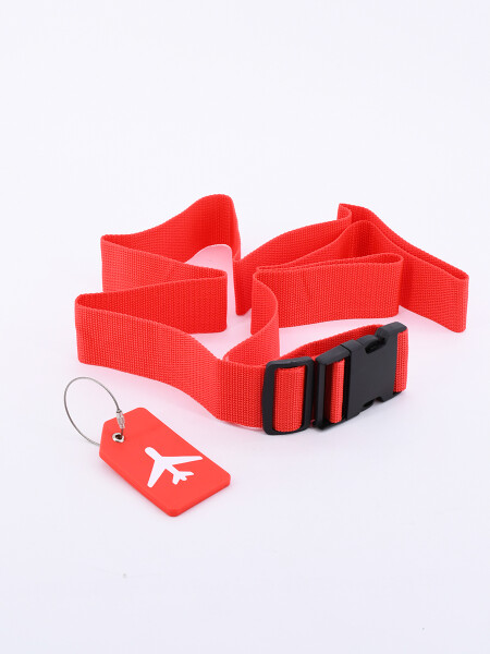 IDENTIFICADOR MALETAS Y CINTA ROJO