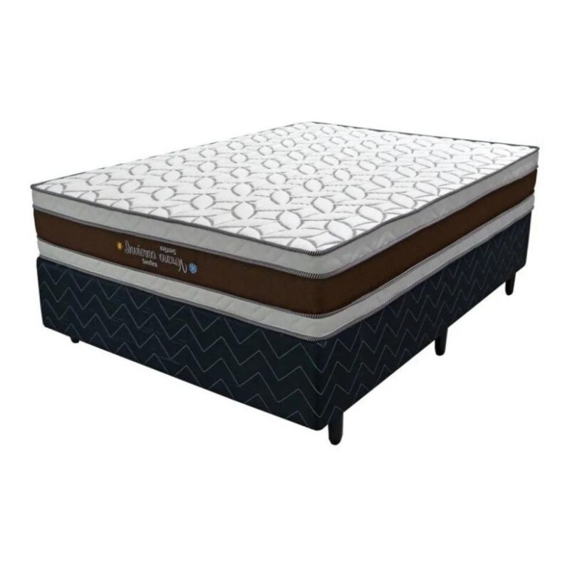 Conjunto sommier Verano/Invierno Serflex 1.10x1.88