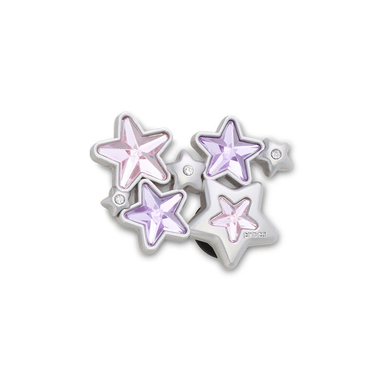 Jibbitz™ Charm Estrellas En Gemas Multicolor