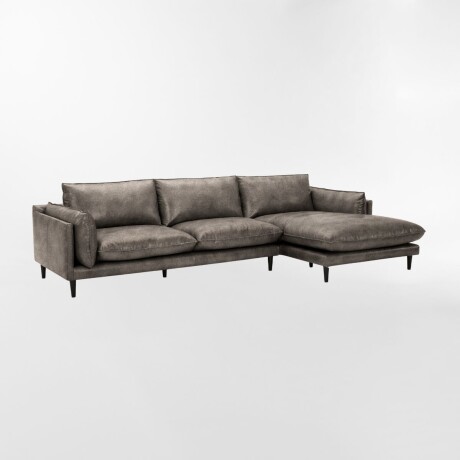 SOFA CON CHAISE PATAGONIA Gris - DERECHO