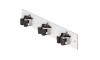 Soporte para escoba fijo de 4 ganchos 520.10.752 Soporte Para Escoba Fijo De 4 Ganchos 520.10.752