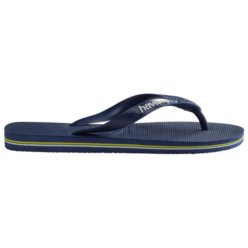 Sandalias Havaianas Brasil Logo Hombre Marino