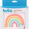 Set x3 tupper animales BUBA arco iris magix