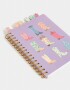 Anotadores Cuadernos y Memos Estampados Cuaderno A5 Con Separadores - Combinacion Multicolor