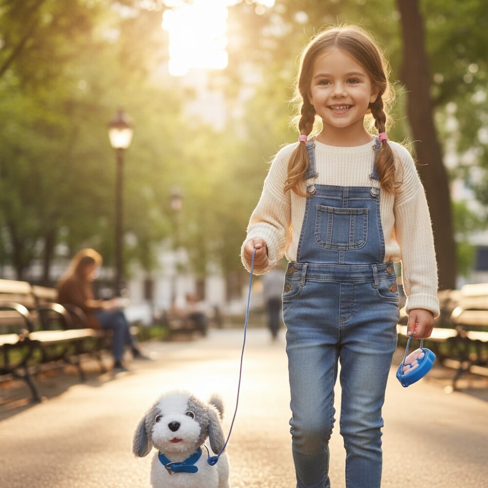 Perro cachorro interactivo mod. SAM gris