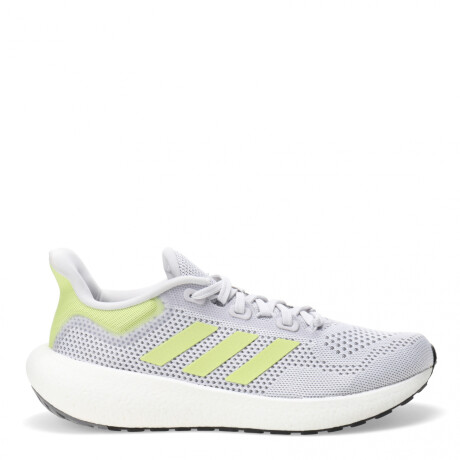 Championes de Hombre Adidas Pureboost 22 Gris - Amarillo Lima