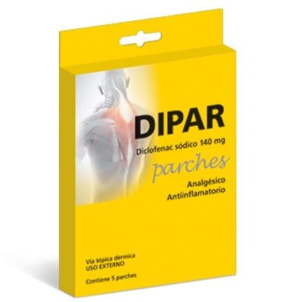 Dipar Parches Analgésicos 5 Unidades Dipar Parches Analgésicos 5 Unidades