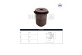 Buje Ford Ranger 4X4/Ranger 4X2, Mazda Bt50 12-25 Der/Izq Buje Ford Ranger 4X4/Ranger 4X2, Mazda Bt50 12-25 Der/Izq