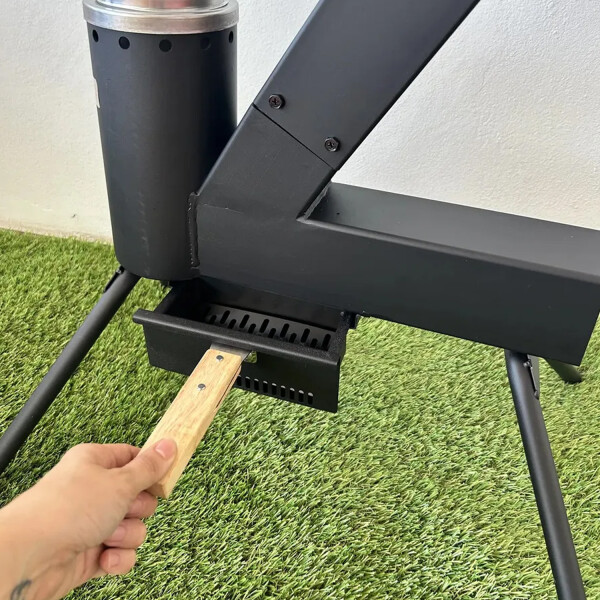 Estufa Calefactor Kassel De Pellets Ks-eep1 Exterior ESTUFA DE PELLETS EXTERIOR KS-EEP1