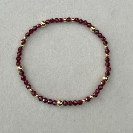 Pulsera IBIZA, Goldfilled con piedras naturales Pulsera IBIZA, Goldfilled con piedras naturales