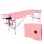 Camilla Masajes Plegable Regulable Profesional Rosa