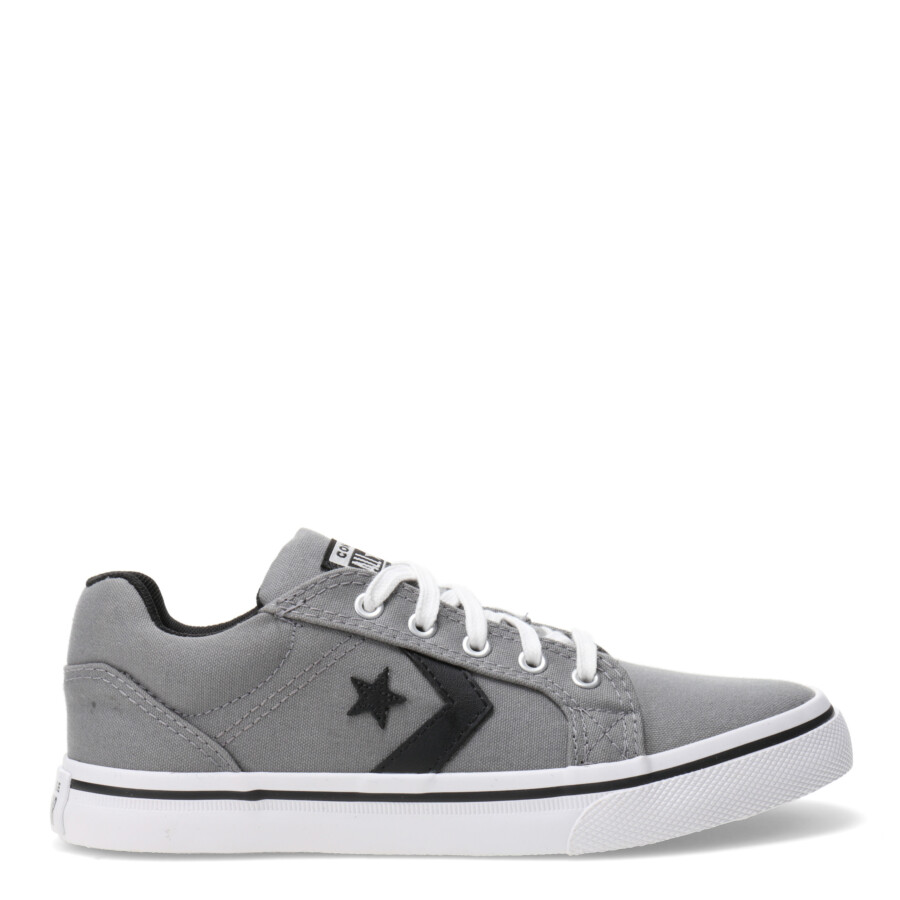 Championes Unisex Converse Distrito Gris - Negro