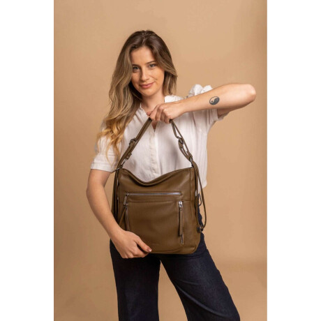 Bandolera Calendula Musgo