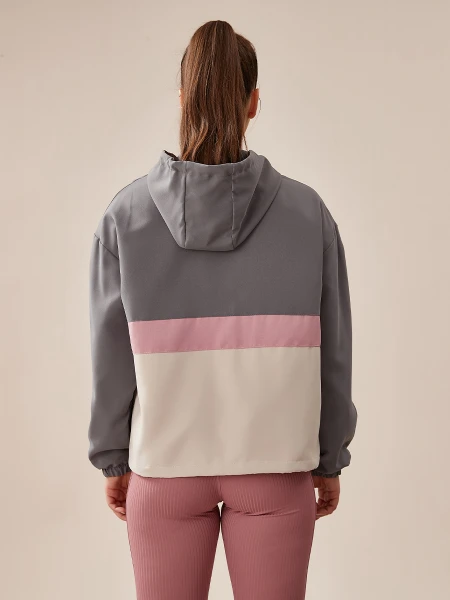 CAMPERA YESS GRIS OSCURO