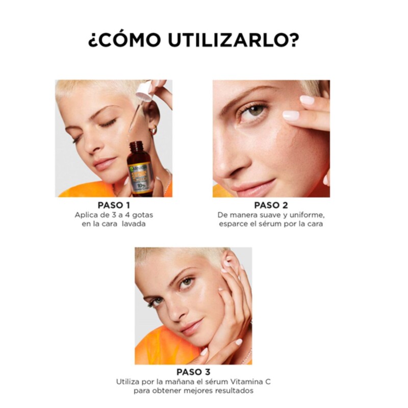 Serum Garnier Skin Active Express Aclara Noche 30 ml Serum Garnier Skin Active Express Aclara Noche 30 ml