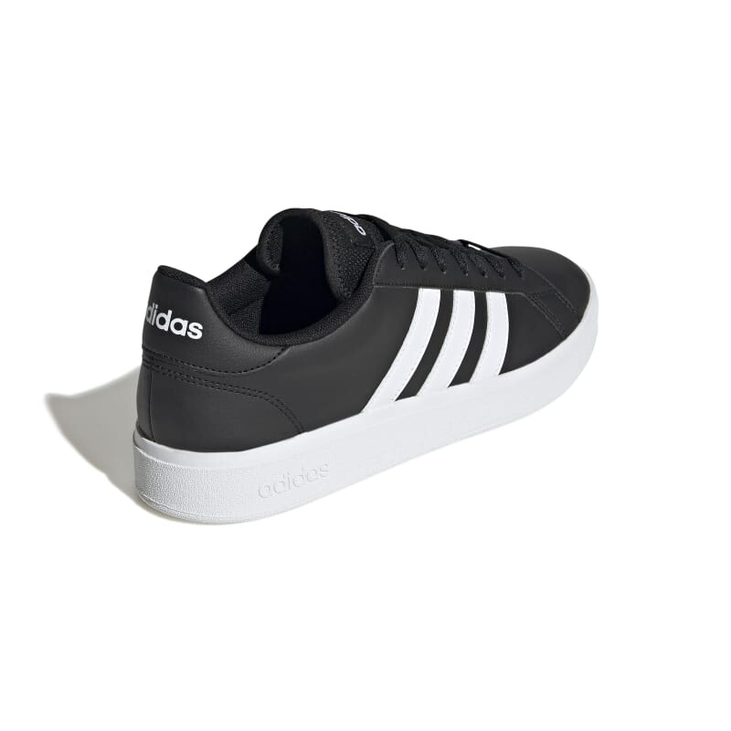 Championes Adidas Grand Court de Hombre - GW9251 Negro-blanco