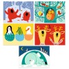 DJ0004 Tarjetas Para Rascar Y Descubrir X5 Un. 21x28 Cm Djeco - Aves