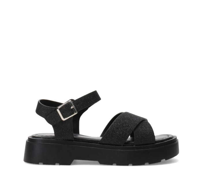 Sandalia ZOVA con plataforma Black