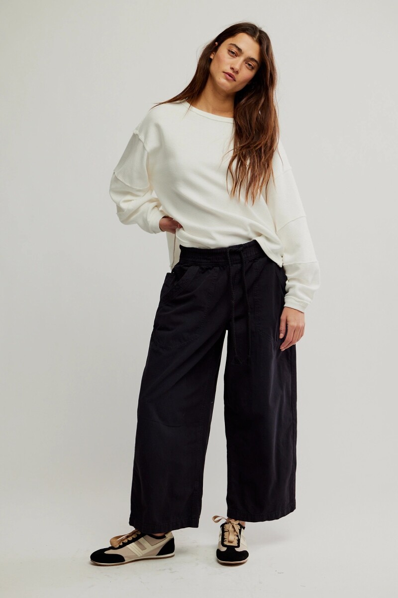 JEAN PULL ON EASY PEASY Negro
