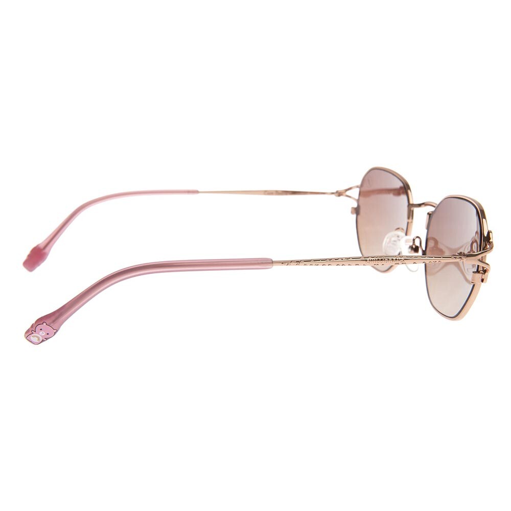 Lentes de Sol Ursinhos Carinhosos Redondo Gradiente Marón/Rose
