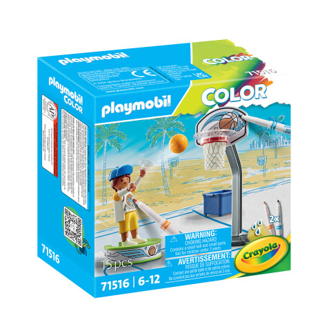 Juegos de Basquetbol para Pintar Playmobil 15 Piezas U