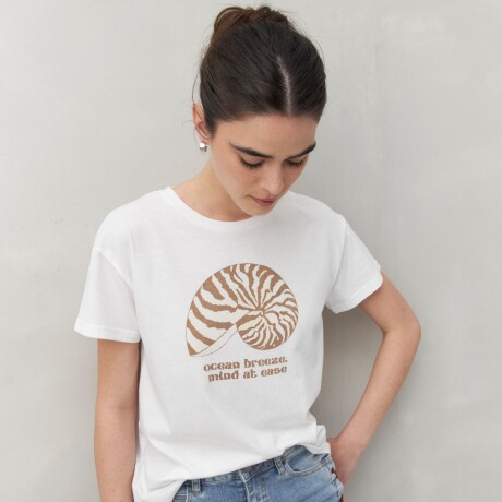 REMERA BLISSU Blanco