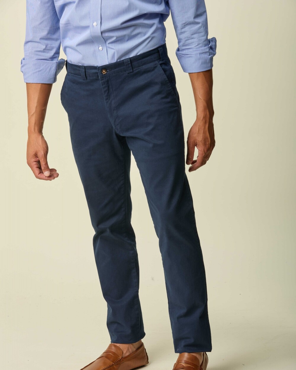 Pantalón Sport Algodon/Spandex Azul