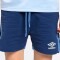 Short de Hombre Umbro Dell Azul Marino - Azul Piedra