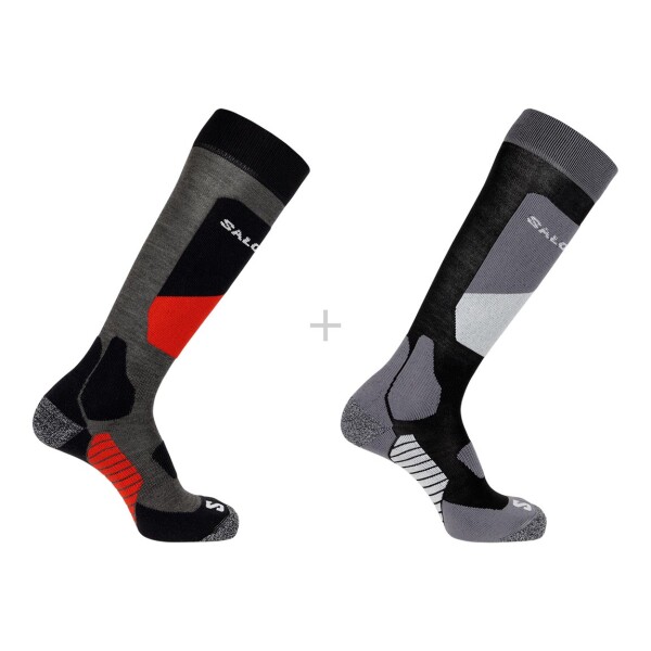 Salomon Medias S/Access 2 PACK Unisex - Negro Negro