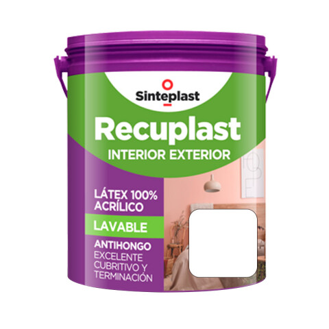 Recuplast Interior Exterior Mate Premium Blanco Pastel