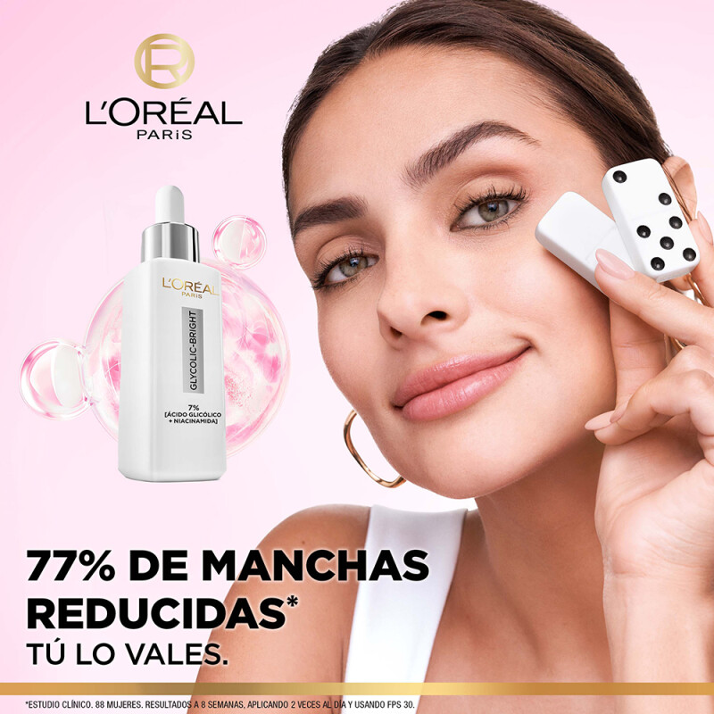 Serum Loreal Glycolic Bright 30 Ml. Serum Loreal Glycolic Bright 30 Ml.